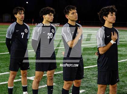 Thumbnail 2 in Enochs @ Pleasant Grove (CIF SJS Division 1 Round 1) photogallery.