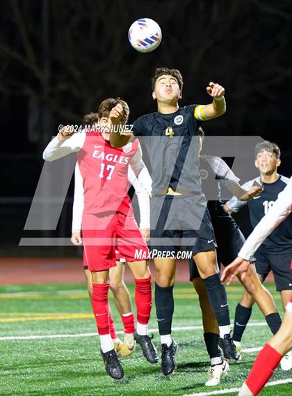 Thumbnail 2 in Enochs @ Pleasant Grove (CIF SJS Division 1 Round 1) photogallery.