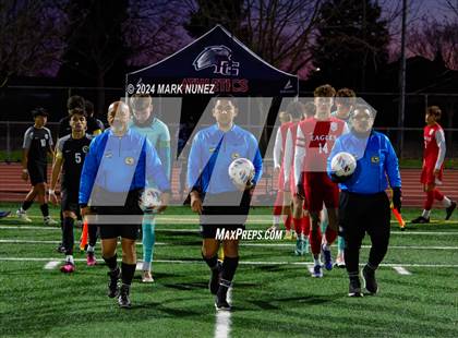 Thumbnail 3 in Enochs @ Pleasant Grove (CIF SJS Division 1 Round 1) photogallery.