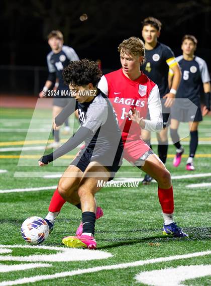 Thumbnail 1 in Enochs @ Pleasant Grove (CIF SJS Division 1 Round 1) photogallery.