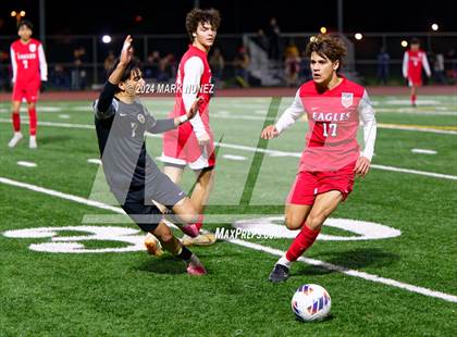 Thumbnail 3 in Enochs @ Pleasant Grove (CIF SJS Division 1 Round 1) photogallery.