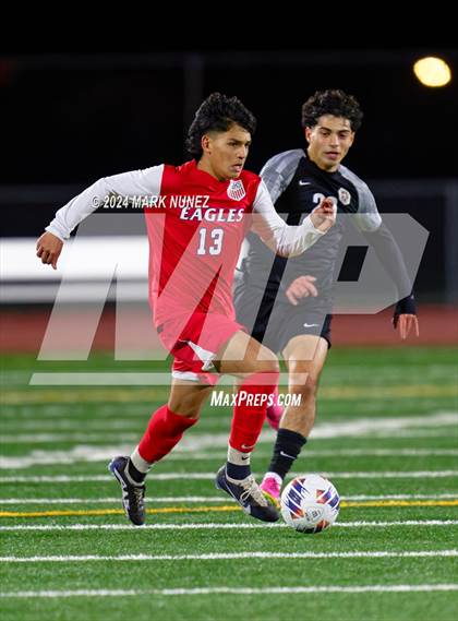 Thumbnail 2 in Enochs @ Pleasant Grove (CIF SJS Division 1 Round 1) photogallery.