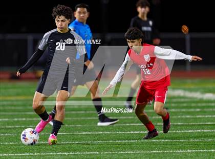 Thumbnail 3 in Enochs @ Pleasant Grove (CIF SJS Division 1 Round 1) photogallery.