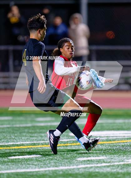 Thumbnail 1 in Enochs @ Pleasant Grove (CIF SJS Division 1 Round 1) photogallery.