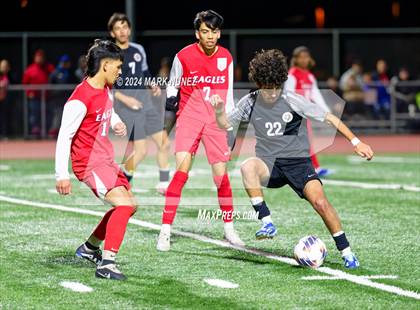 Thumbnail 2 in Enochs @ Pleasant Grove (CIF SJS Division 1 Round 1) photogallery.