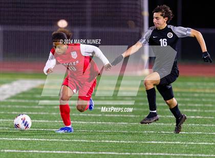 Thumbnail 3 in Enochs @ Pleasant Grove (CIF SJS Division 1 Round 1) photogallery.