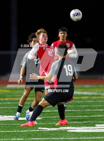 Thumbnail 3 in Enochs @ Pleasant Grove (CIF SJS Division 1 Round 1) photogallery.
