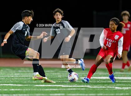 Thumbnail 2 in Enochs @ Pleasant Grove (CIF SJS Division 1 Round 1) photogallery.
