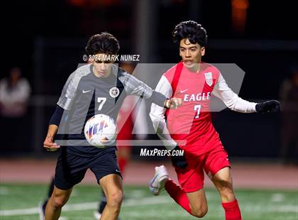 Thumbnail 3 in Enochs @ Pleasant Grove (CIF SJS Division 1 Round 1) photogallery.