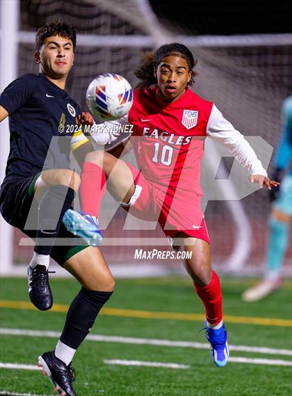 Thumbnail 1 in Enochs @ Pleasant Grove (CIF SJS Division 1 Round 1) photogallery.
