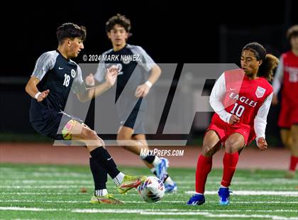 Thumbnail 3 in Enochs @ Pleasant Grove (CIF SJS Division 1 Round 1) photogallery.