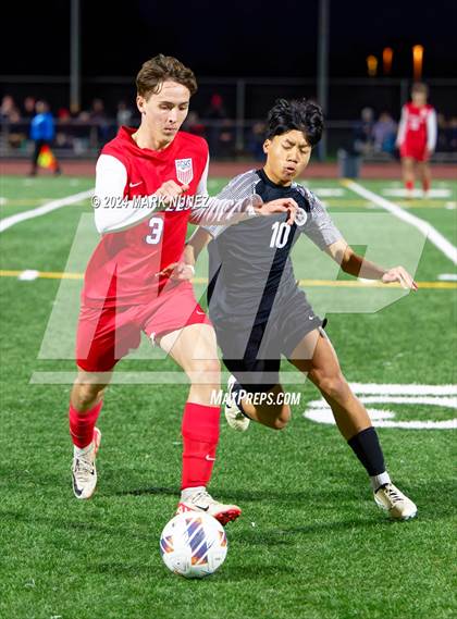 Thumbnail 3 in Enochs @ Pleasant Grove (CIF SJS Division 1 Round 1) photogallery.