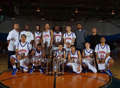 Thumbnail 1 in Bayside vs Mt. St. Michael (Queens Jam Christmas Classic) photogallery.