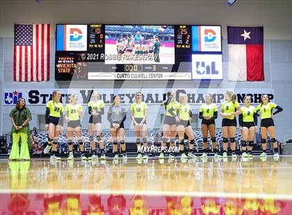 Thumbnail 2 in Veribest vs. Blum (UIL Volleyball 1A Semifinals) photogallery.