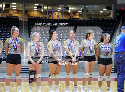 Thumbnail 2 in Veribest vs. Blum (UIL Volleyball 1A Semifinals) photogallery.