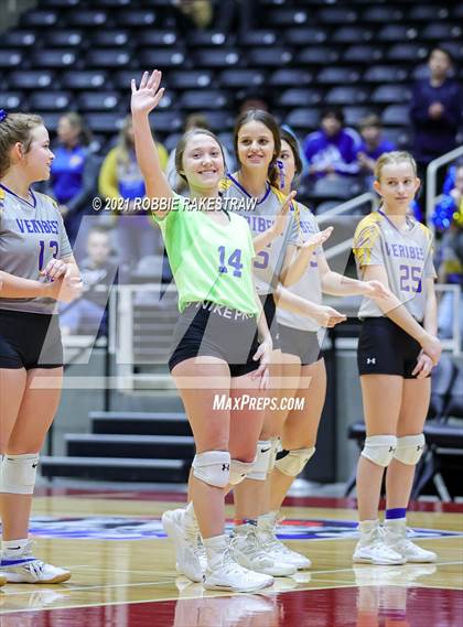 Thumbnail 3 in Veribest vs. Blum (UIL Volleyball 1A Semifinals) photogallery.