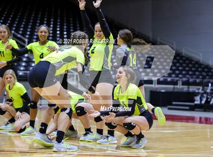 Thumbnail 2 in Veribest vs. Blum (UIL Volleyball 1A Semifinals) photogallery.
