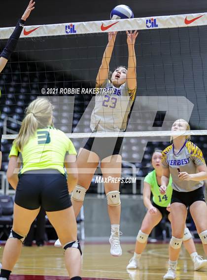 Thumbnail 2 in Veribest vs. Blum (UIL Volleyball 1A Semifinals) photogallery.