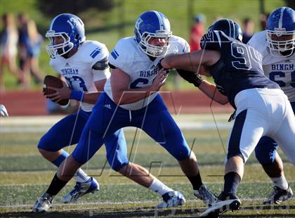 Thumbnail 1 in Bingham @ Valor Christian (CO-UT Border War) photogallery.