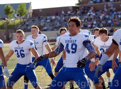 Thumbnail 1 in Bingham @ Valor Christian (CO-UT Border War) photogallery.