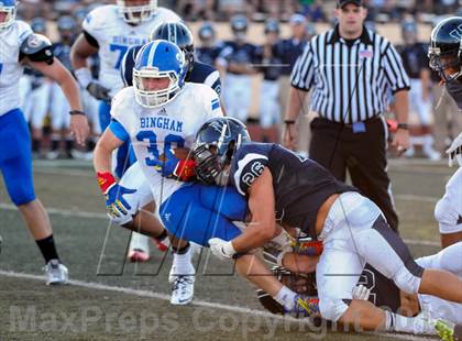Thumbnail 1 in Bingham @ Valor Christian (CO-UT Border War) photogallery.
