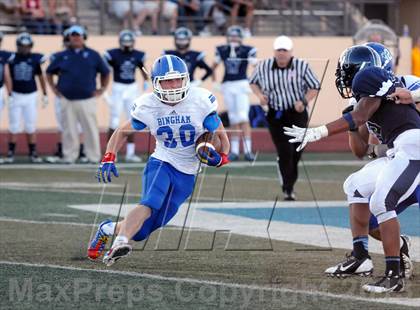 Thumbnail 2 in Bingham @ Valor Christian (CO-UT Border War) photogallery.