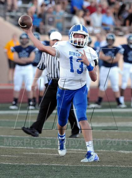 Thumbnail 2 in Bingham @ Valor Christian (CO-UT Border War) photogallery.