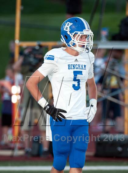 Thumbnail 1 in Bingham @ Valor Christian (CO-UT Border War) photogallery.