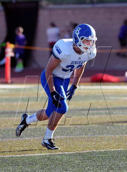 Thumbnail 2 in Bingham @ Valor Christian (CO-UT Border War) photogallery.