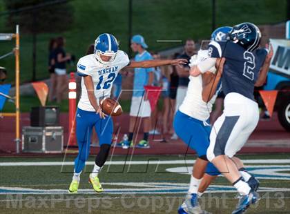Thumbnail 3 in Bingham @ Valor Christian (CO-UT Border War) photogallery.
