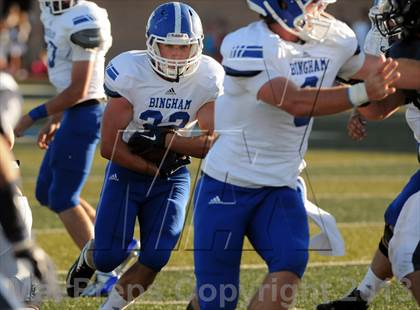 Thumbnail 1 in Bingham @ Valor Christian (CO-UT Border War) photogallery.