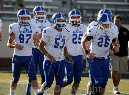 Thumbnail 1 in Bingham @ Valor Christian (CO-UT Border War) photogallery.