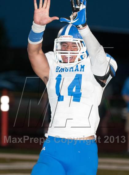 Thumbnail 3 in Bingham @ Valor Christian (CO-UT Border War) photogallery.