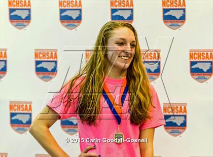 Thumbnail 2 in NCHSAA 3A State Swimming Championships photogallery.