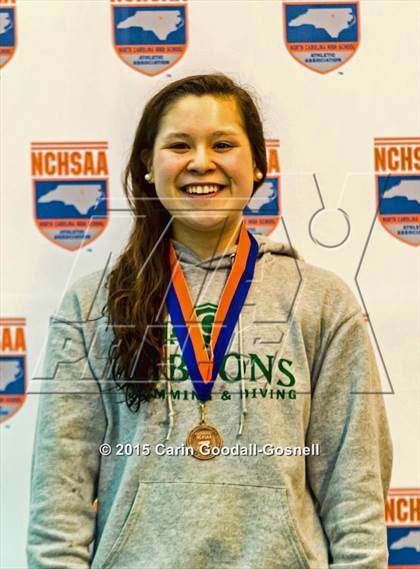 Thumbnail 1 in NCHSAA 3A State Swimming Championships photogallery.