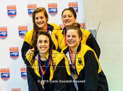 Thumbnail 3 in NCHSAA 3A State Swimming Championships photogallery.