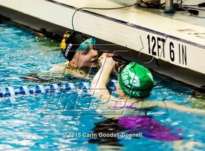 Thumbnail 1 in NCHSAA 3A State Swimming Championships photogallery.