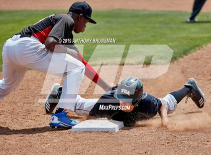 Thumbnail 1 in Valley Christian vs. Alpha Charter (CIF SJS D7 Final - Game 1) photogallery.