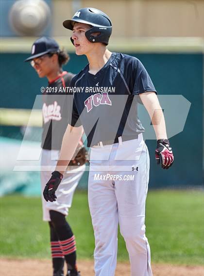 Thumbnail 3 in Valley Christian vs. Alpha Charter (CIF SJS D7 Final - Game 1) photogallery.