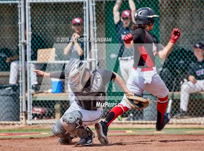 Thumbnail 3 in Valley Christian vs. Alpha Charter (CIF SJS D7 Final - Game 1) photogallery.