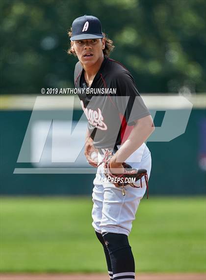 Thumbnail 3 in Valley Christian vs. Alpha Charter (CIF SJS D7 Final - Game 1) photogallery.