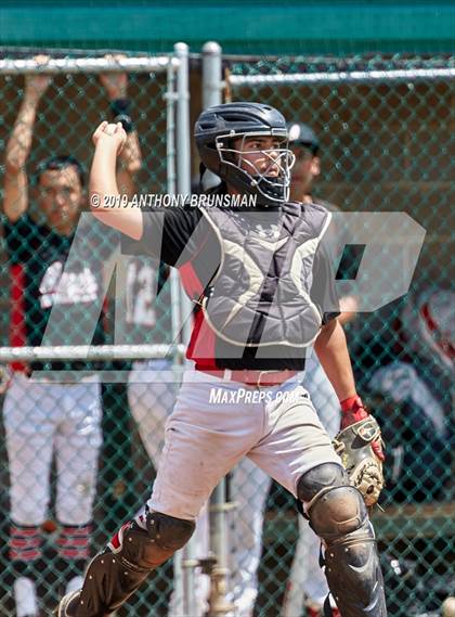 Thumbnail 3 in Valley Christian vs. Alpha Charter (CIF SJS D7 Final - Game 1) photogallery.