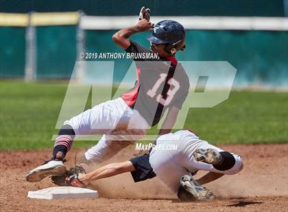 Thumbnail 3 in Valley Christian vs. Alpha Charter (CIF SJS D7 Final - Game 1) photogallery.