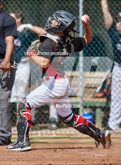 Thumbnail 2 in Valley Christian vs. Alpha Charter (CIF SJS D7 Final - Game 1) photogallery.