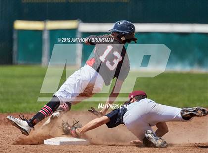 Thumbnail 1 in Valley Christian vs. Alpha Charter (CIF SJS D7 Final - Game 1) photogallery.
