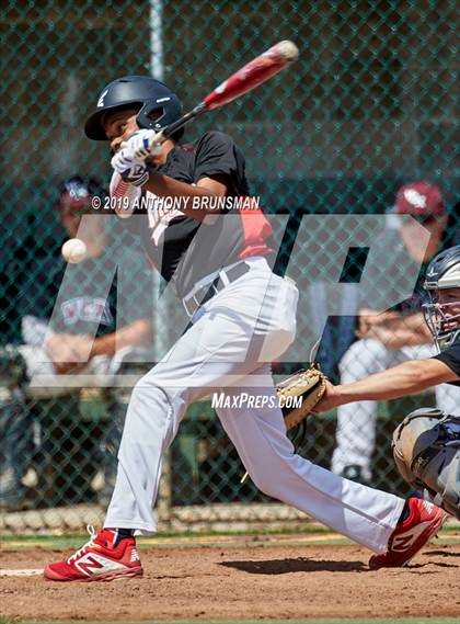 Thumbnail 1 in Valley Christian vs. Alpha Charter (CIF SJS D7 Final - Game 1) photogallery.