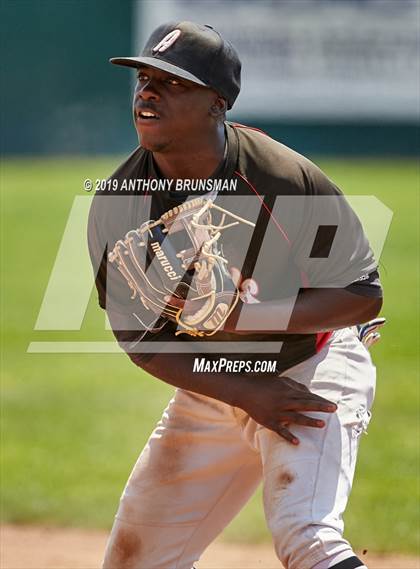 Thumbnail 3 in Valley Christian vs. Alpha Charter (CIF SJS D7 Final - Game 1) photogallery.