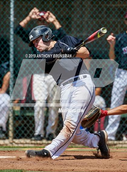 Thumbnail 3 in Valley Christian vs. Alpha Charter (CIF SJS D7 Final - Game 1) photogallery.