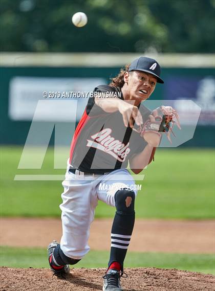 Thumbnail 2 in Valley Christian vs. Alpha Charter (CIF SJS D7 Final - Game 1) photogallery.