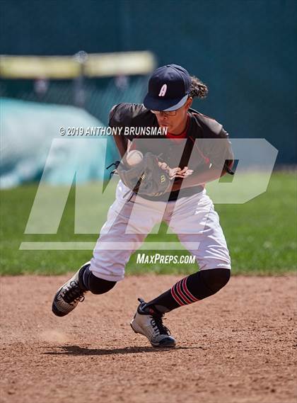 Thumbnail 3 in Valley Christian vs. Alpha Charter (CIF SJS D7 Final - Game 1) photogallery.